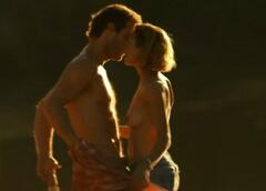 Claire Keim topless at Jusqu'au bout du monde