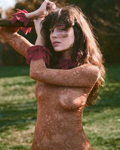 Celeste Dalla Porta see through to tits for Collectible Dry magazine - Summer 2025