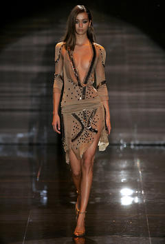 Morgane Dubled nip slip runway photo