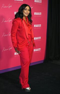 Angela Bassett in red Launch Gala for the 2024 Pirelli Calendar by Prince Gyasi in London, England - November 2023