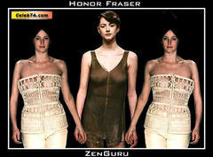 Honor Fraser see through runway collage