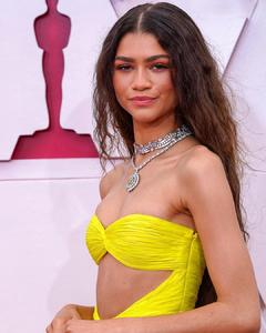 Zendaya at 93rd Annual Academy Awards in Los Angeles - 4 25 21  (1)