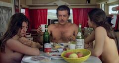Angela Molina, Aurore Clement topless at Good News