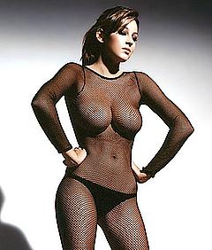 Keeley Hazell semi nude