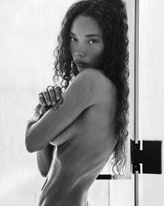 Ashley Moore topless but covered for Tyler Kandel photoshoot - June 2025