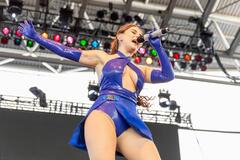 Joanna Levesque performing at the SummerFest Music Festival in Milwaukee