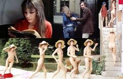 Jane Birkin nude at Projection privee AKA Private Screening