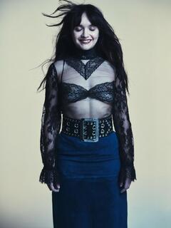 Olivia Cooke in see through bra for The Observer - October 2022