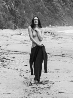 Samantha Digiacomo topless on a beach