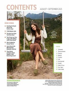 Jenna Raine - Girls' Life Magazine - August/September 2025
