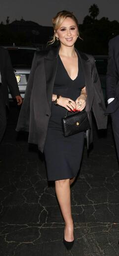 Maria Bakalova attends the Film Independent Special Screening of The Apprentice in LA - October 2024