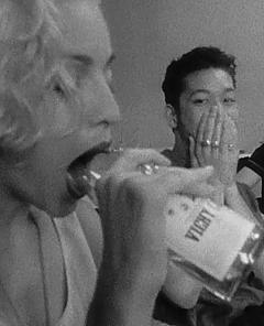 Madonna sucks the bottle in Truth Or Dare