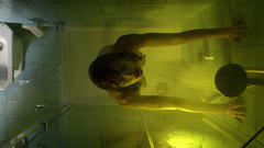 Paz Vega nude in a shower scene from Fugitiva