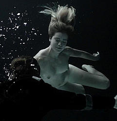Gemita Samarra naked in water scenes from Pressure