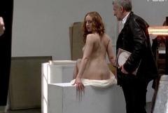 German actress Brigitte Hobmeier naked at Tatort