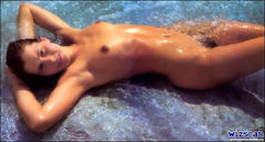 Lara Wendel lying fully nude