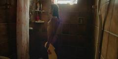 Kika Sena fully nude in a shower at Paloma