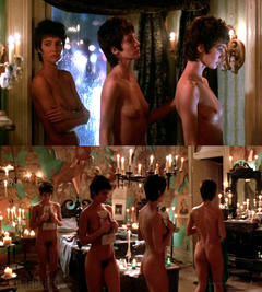 Anne Parillaud fully nude collage from Innocent Blood