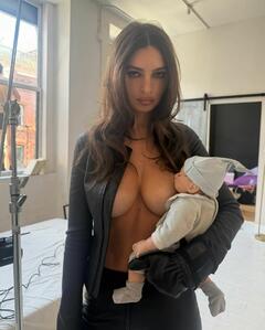 Emily Ratajkowski braless for The Cut Magazine - June 2026