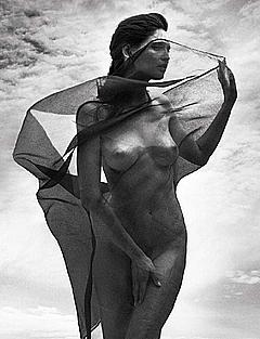 Bianca Balti posing naked for magazine cover her pussy