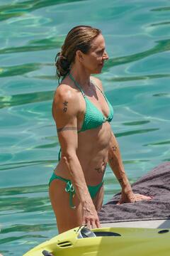 Melanie Chisholm in green bikini shows she's still Sporty Spice in Ibiza - July 31, 2026