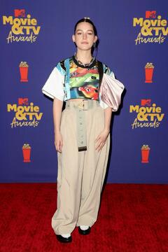 Victoria Pedretti attending the MTV movie awards in Los Angeles