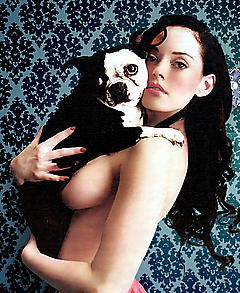 Rose McGowan topless