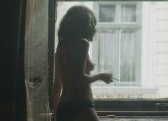 Mishel Prada smoking topless at The Continental