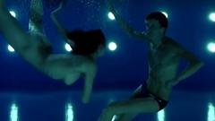 Sabine Timoteo nude in a water at In den Tag hinein