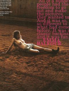 Emma Balfour topless