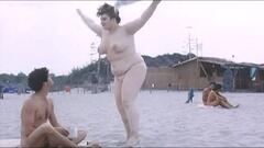 Nadia Rinaldi topless at Faccione