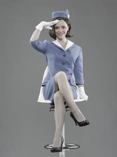 Christina Ricci as sexy stewardess