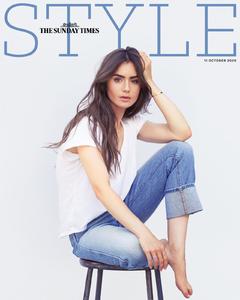 Lily Collins - Sunday Times Style