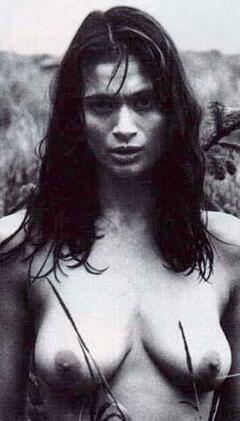 Charlotte Lewis naked in nature