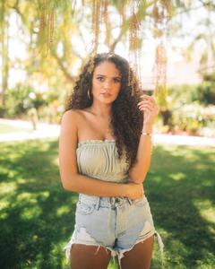 Madison Pettis sexy in nature