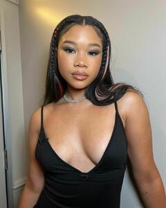 Storm Reid - The Late Late Show portraits - January 2023