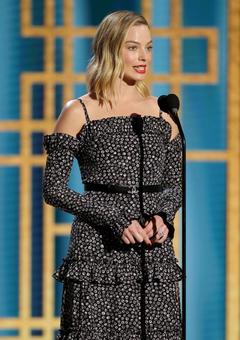 Margot Robbie attending the 78th Annual Golden Globe Awards in Beverly Hills