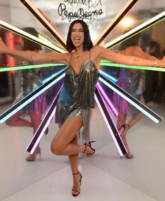 Dua Lipa attends the Dua for Pepe offical collection launch in London