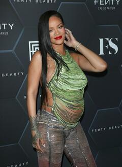 Pregnant Rihanna - Fenty Beauty and Fenty Skin “F Club” party, Los Angeles