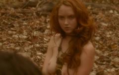 Lily cole boob