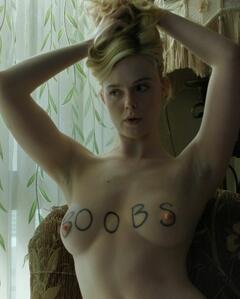 Elle Fanning topless at Margos Got Money Troubles s1e4 (2026)