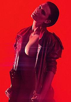 Elodie Frege nude boob and pussy