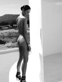 Mathilda Goehler smoking nude