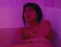 Tarryn Wyngaard nude in a bathtub at Pulse