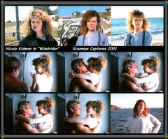 Nicole Kidman topless at Windrider