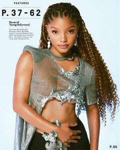 Halle Bailey see through for Variety Magazine