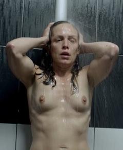 Katharina Lorenz naked under shower