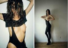 Nicole Trunfio topless collage
