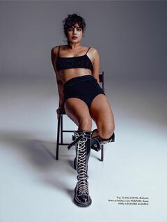 Priyanka Chopra sexy for Elle Magazine - March 2021