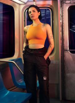 Singer Halsey sexy for DKNY Spring 2020 Campaign